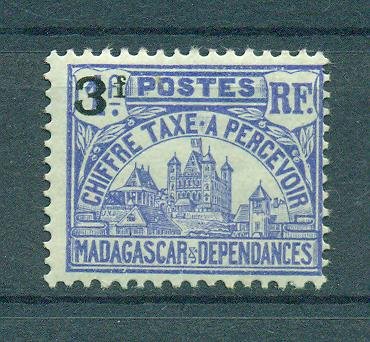 Madagascar sc# J19 (2) mh cat value $.90