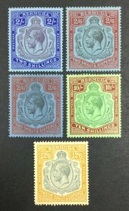 MOMEN: BERMUDA SG #88/93 MINT OG H/1NH(12sh6d) £575 LOT #61991