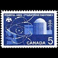 CANADA 1966 - Scott# 449 Atomic Reactor Set of 1 NH