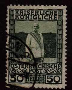 Austria 121 Franz Josef 50h 1908