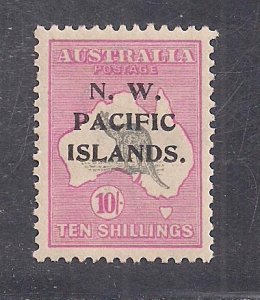 NORTHWEST PACIFIC ISLANDS SC #37  VF/MOG