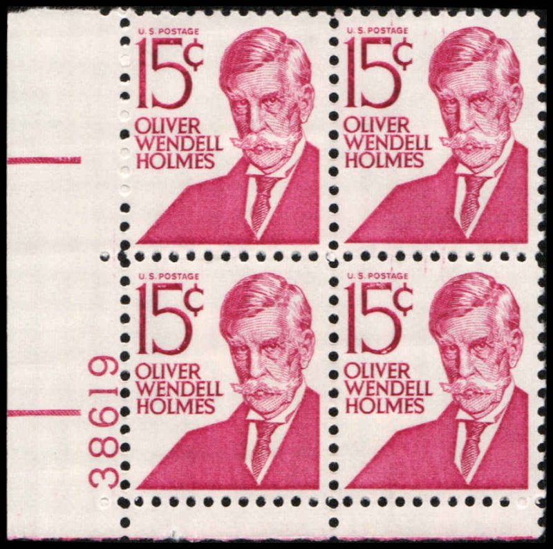 US #1288 HOLMES MNH LL PLATE BLOCK #38619