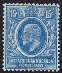 EAST AFRICA AND UGANDA 1907 KEVII 15C