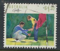 Australia SG 1193  SC# 1112 Golf  Used / FU  see details