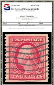 U.S. #353 Used Single with Weiss COA