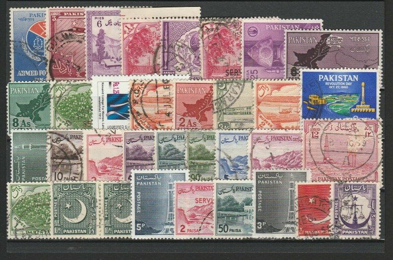 Pakistan Very Fine MNH** & Used Stamps Lot Collection 15378