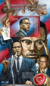 CENTRAFRICAINE 2015 SHEET MALCOLM X