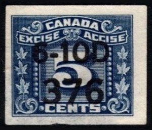 Selection Canada Revenues Excise Taxes Playing Cards Set/10 Mixed Condition