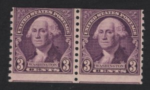 United States MINT Scott Number 721 COIL PAIR  MNH   F-VF #A1  - BARNEYS