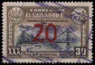 El Salvador SC# C87-C88 Used f/vf