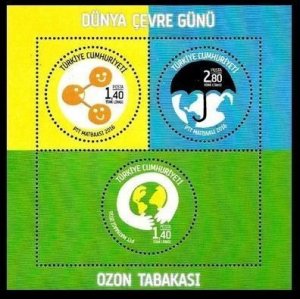 2016 Turkey 4264-4266/B149 Environmental protection.Ozone layer