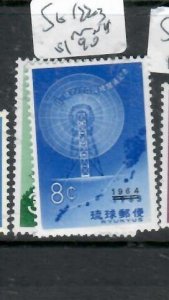 RYUKYU ISLANDS     SC 122-123        MNH PP1026H