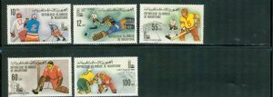 Mauritania Olympics , 5 stamps