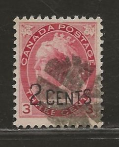 CANADA  SC# 88 FVF/U