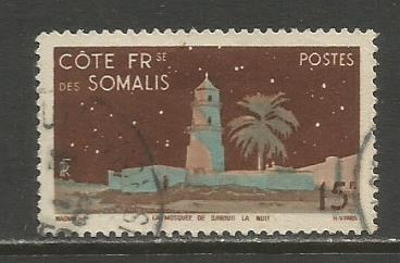 Somali Coast   #264  used  (1947)  c.v. $1.10