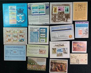 TRISTAN DA CUNHA - fifteen MNH S/S -