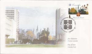 2002 Canada FDC Sc 1942 - Universities - Laval University