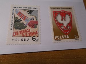 Poland  #  2601-02  MNH