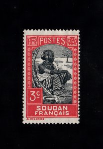 French Sudan Scott #63 MH