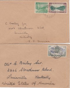 New Zealand, Two Commercial Covers.