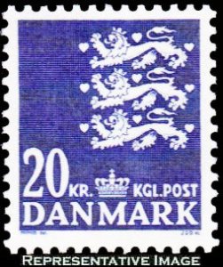 Denmark Scott 811 Mint never hinged.