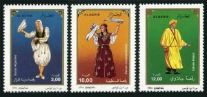 Algeria 1026-1128,MNH.Mi 1123-1125. Folk Dances,1994.Algeroise,Constantinoise,