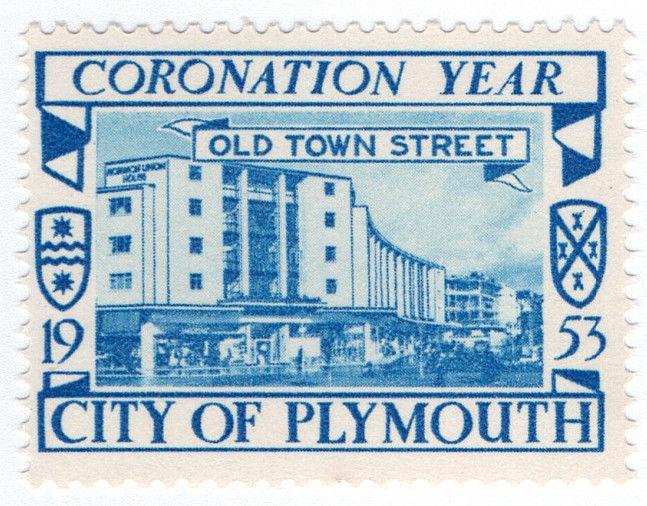 (I.B) Cinderella Collection : Plymouth Coronation Year (Old Town Street)