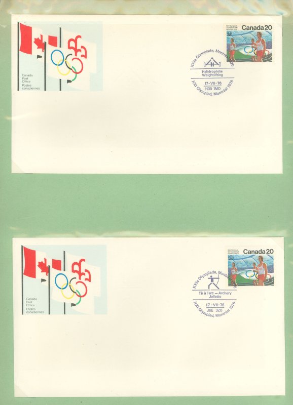 Canada #682 On Cover Souvenir Sheet (Basketball) (Football) (Hockey) (Sports)