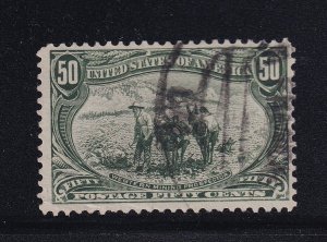 291 VF used neat cancel with nice color cv $ 175 ! see pic !