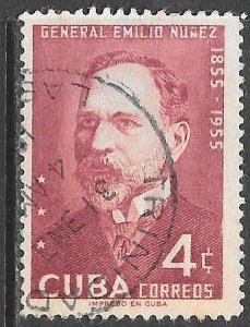 Cuba 549: 4c Emilio Nunez, used, F-VF