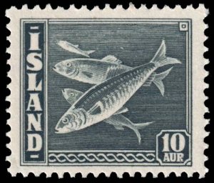 Iceland - Scott 222 - Mint-Never-Hinged