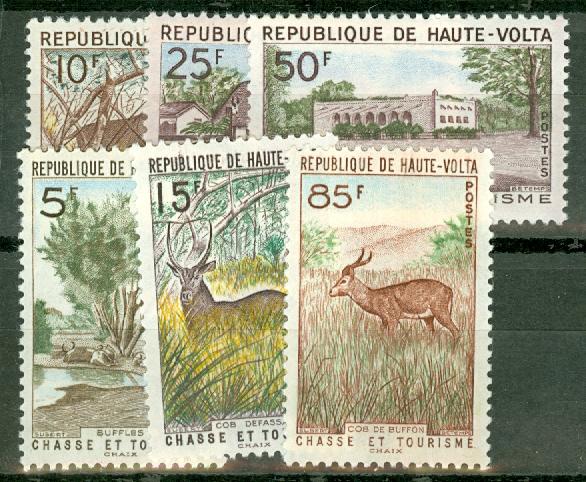 Upper Volta 97-102 MNH CV $11.70