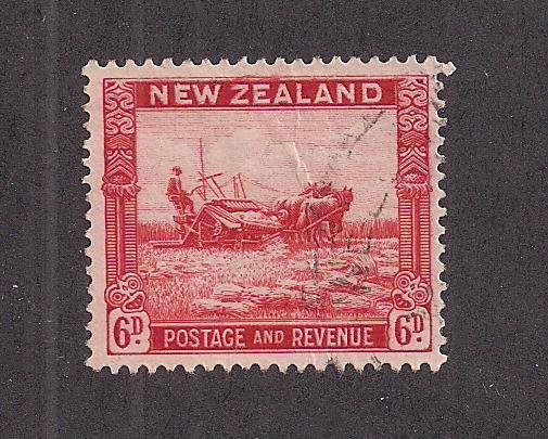 NEW ZEALAND SC# 193  FVF/U 1935