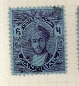 Zanzibar 1922 Early Issue Fine Used 6c. NW-187281