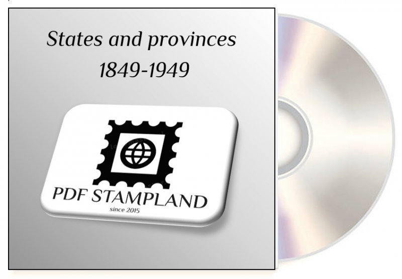 States and provinces  1849-1949 (5 albums) PDF STAMP ALBUM PAGES
