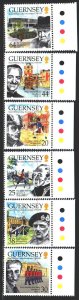 Guernsey. 1999. 813-18. Anniversary of the Sandhurst Military Academy. MNH.