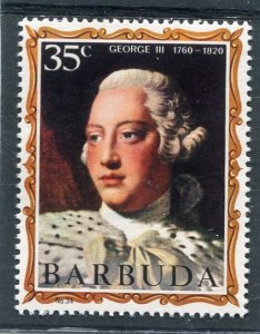 Barbuda 1970 KING GEORGE III OF GREAT BRITAIN 1 value Perforated Mint (NH)