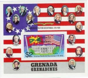 GRENADA SHEET MNH PRESIDENTS USA