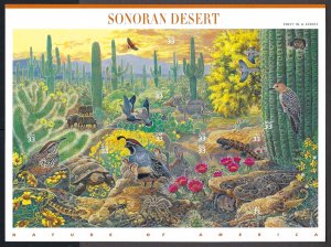 U.S. #3293 SONORAN DESERT FULL SHEET MINT, NH - PRICED AT FACE VALUE !