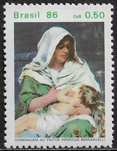 Brazil #2046 MNH Stamp - Maternity Painting