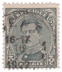 BELGIUM STAMP 1920. SCOTT # 110. USED. # 5