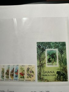 Ghana Scott #782-8 never hinged