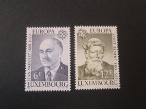 Luxembourg 1980 Sc 641-42 set MNH