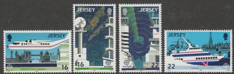 Jersey #452-455 MNH Full Set of 4