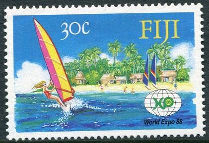 Fiji 1988 Scott 583 World EXPO '88 MNH