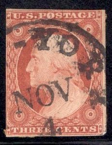 US Stamp #10A USED SCV $145