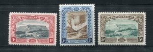British Guiana 152 - 154 Mt Roraima Mint Hinged Stamps 1898