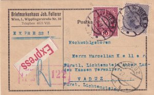 1917: Wien, Austria to Vaduz, Lichtenstein Express (57630)