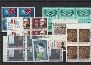 uruguay mnh stamps blocks  ref 10825