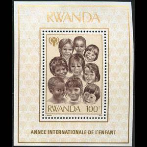 RWANDA 1979 - Scott# 925 S/S IYC NH